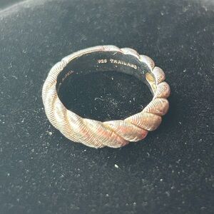 Judith Ripka sterling silver ring, size 5